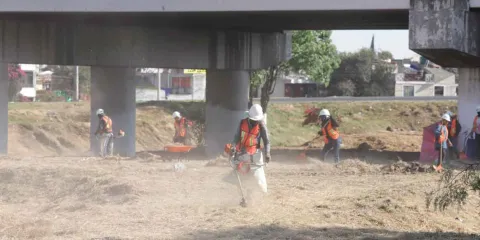 El gobierno estatal mejoró imagen en accesos a Puebla