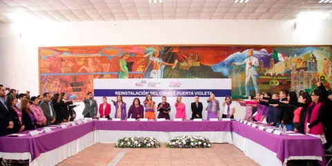 Protección y Apoyo a Mujeres en San Andrés Cholula con Puerta Violeta