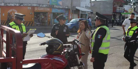 Realiza Contraloría Municipal vigilancia en operativo “Moto Segura”