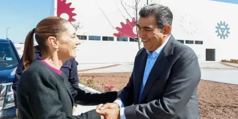 Tardará la transición para que llegue Sergio Salomón a Migración: Sheinbaum