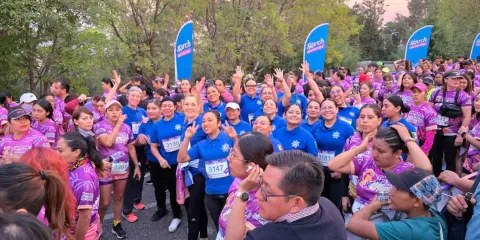 Todo un éxito la primera Carrera de la Mujer