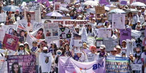 El 8M en Puebla: Mujeres marchan por la memoria de las desaparecidas y la lucha feminista