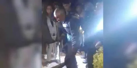 VIDEO. Ladrón de Temoaya se libra de ser linchado