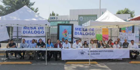 Lilia Cedillo inició mesa de diálogo con estudiantes en CU