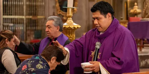 Inicia la Cuaresma con el Miércoles de Ceniza