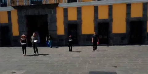 Artistas poblanos exigen acceso al Teatro Principal y transparencia en proyectos culturales