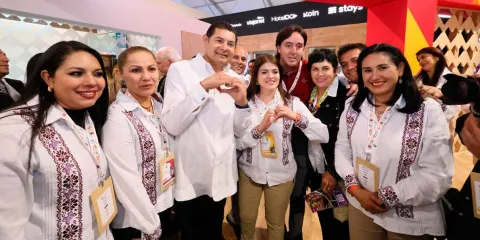 Riqueza cultural y gastronómica de Puebla en el Tianguis Turístico