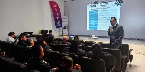 FGE capacita a elementos de la SSC de San Andrés Cholula en delitos contra animales
