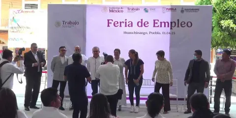 Feria del Empleo en Huauchinango