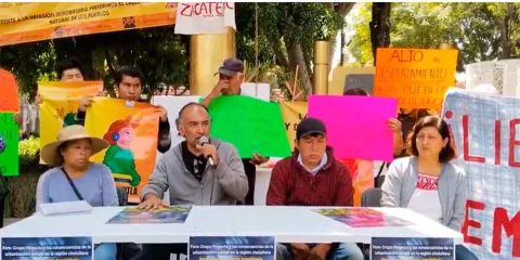 GRUPO PROYECTA. ONG urge frenar despojo de tierras en Ocoyucan
