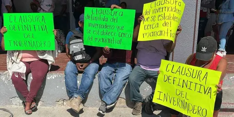 Conflictos por invernaderos en Tehuacán