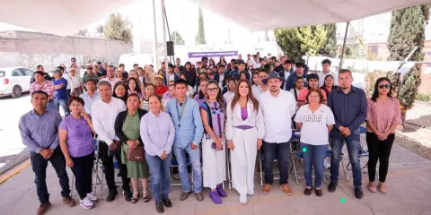 Más espacios seguros promueve Lupita Cuautle con “Apropiación Violeta”