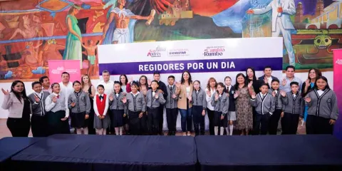 Niñas y Niños Viven la Experiencia de Ser Regidores por un Día en San Andrés Cholula