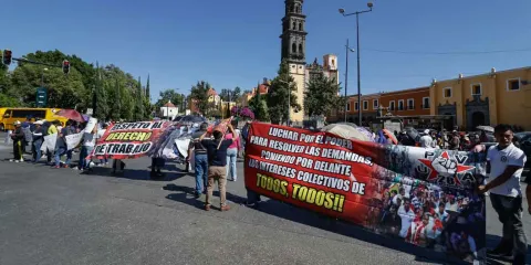 Cobardes, dejen trabajar, quitan el sustento a 200 familias, respondió la 28 de Octubre