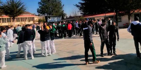 Serdán se prepara ante sismos con simulacro en hospitales y escuelas