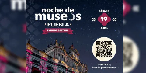 Tercera Noche de Museos 2025, este sábado en la ciudad de Puebla