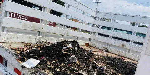 Previenen inundaciones en Atlixco con limpieza del canal "Ánimas 3"