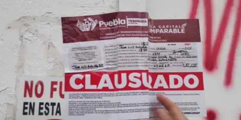 Clausuran el Muñemiches del bulevar Valsequillo