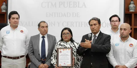 CTM Puebla impulsa certificación laboral para más de 83 mil trabajadores