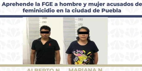 Vinculan a proceso a dos personas por feminicidio en Puebla