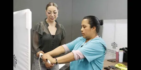 Atención médica en el Congreso en el “Día de la Salud”