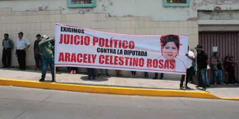 Exigen juicio político contra diputada del PT por asesinato de activista de Coyomeapan