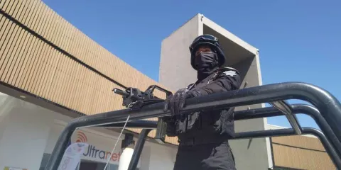 Operativo con 450 policías en Puebla durante elección del Poder Judicial