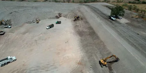 Atlixco avanza en la clausura técnica de su relleno sanitario