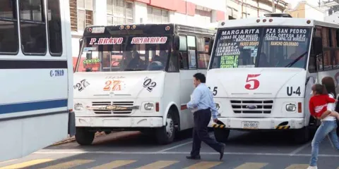 Calles poblanas más peligrosas para el transporte público 