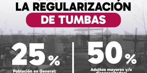 Tendrán descuentos pago para regularizar tumbas en Huauchinango