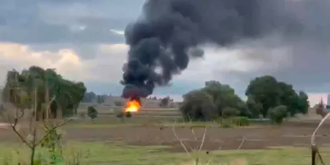 Fuego en estación de "Los Lavaderos" de Texmelucan está controlado; Descartan peligro 