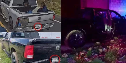 Aseguran camioneta usada en intento de robo a trailero en la carretera El Seco–Esperanza