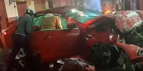 Ejecutan a conductor en Texmelucan y se impacta contra panadería