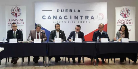 Canacintra y Canaco anuncian diplomado en comercio exterior y aduanas; Impulsarán sectores en Puebla