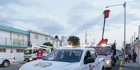 "Barrido" digital para corregir alumbrado público en la capital poblana