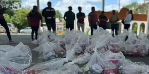 Se instalará bodega con alimentos en la Sierra Norte para apoyar a comunidades bloqueadas por las lluvias