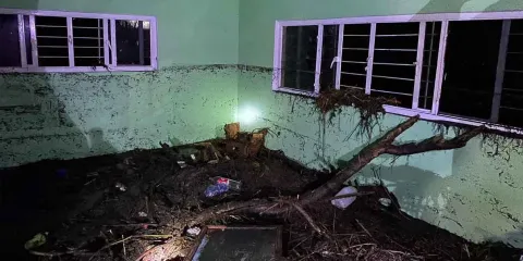 Tormenta dejó sin clases alumnos de Chignahuapan e Izúcar