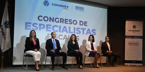 Congreso Fiscal 2025 de Coparmex reúne a más de 250 especialistas en Puebla