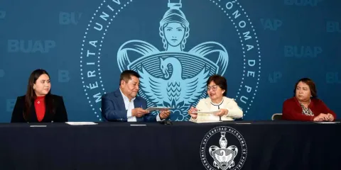 Encabeza la Rectora Lilia Cedillo Ramírez convenio de colaboración con la Secretaría de Infraestructura estatal