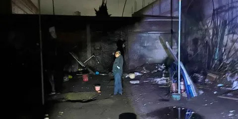 Explotó bodega con pirotecnia en Moyotzingo