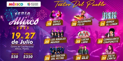 Atlixco se alista para la Feria de Atlixco 2025