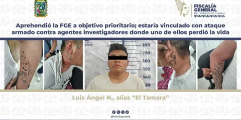 Capturan a “El Tamara”, presunto generador de violencia en el Triángulo Rojo