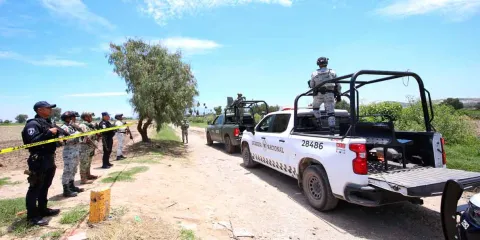 Sedena y Guardia Nacional realizan operativo en el Triángulo Rojo contra huachicoleros