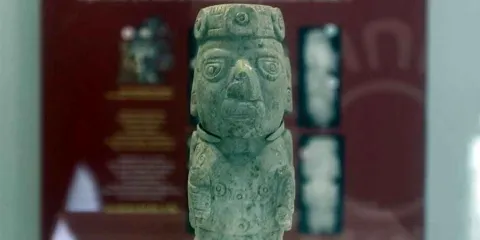 Huaquechula busca repatriar escultura prehispánica exhibida en Baltimore