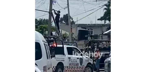 Desmantelan cámaras “fantasma” operadas presuntamente por delincuencia en Texmelucan