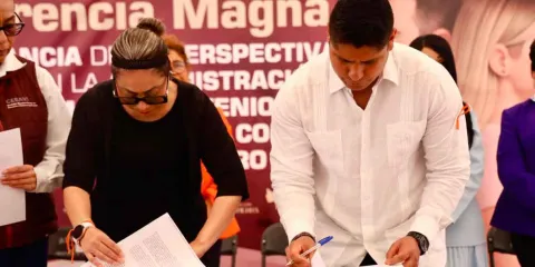 Recibe Omar Muñoz respaldo de asociaciones civiles por su compromiso contra la violencia de género