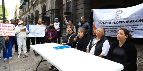 Sindicato “Ricardo Flores Magón” exige reconocimiento oficial ante OOSL de Puebla