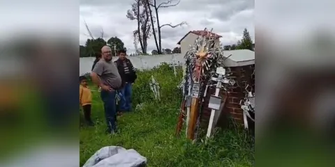 Vecinos enfrentan a ladrones en panteón de El Moral; exigen vigilancia urgente