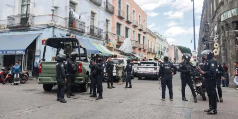 13 lesionados en operativo contra comerciantes en Puebla: uno requirió cirugía