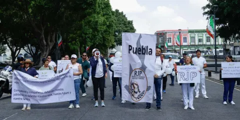 Sindicalizados del IMSS exigen mejores condiciones financieras para su retiro